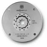 FEIN 63502175210, Sägeblatt, Kupfer, Glasfaserverstärkter Kunststoff, Metall, Kunststoff, Kitt, Holz, Hochgeschwindigkeitsstahl (HSS), FEIN MultiMaster QuickStart (FMM 350 QSL), FEIN MultiMaster Top (FMM 350 QSL), FEIN MultiMaster..., 10 cm, 1 Stück(e)