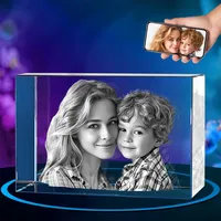 ArtPix 3D-Kristallfoto, Muttertagsgeschenke für Frauen, Sie, Ehefrau, Männer, Mutter, Ehemann, tolles personalisiertes, individuelles Geschenk mit Ihrem eigenen Foto