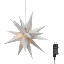 goobay LED Weihnachtsstern 3D Ø 56 cm weiß