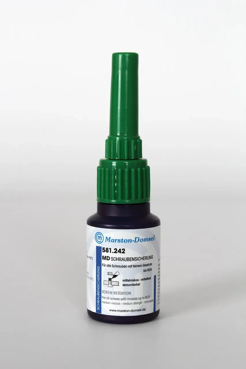 MARSTON-DOMSEL MD-Schraubensicherung 581.242 - Hochwertige Schraubensicherung in 20g Flasche