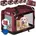 Cadoca Cadoca S 50x34x36cm Dunkelrot