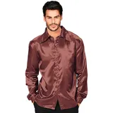 w widmann milano party fashion - Discohemd 70er Jahre, Langarmhemd, Satinhemd, Fasching