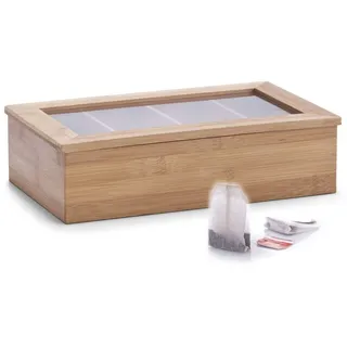 Zeller Teebeutelbox Bambus Zeller Natur