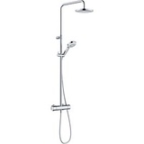 KLUDI Thermostat-Dual-Shower-System 6807905-00 mit Handbrause DIVE S 3S, chrom