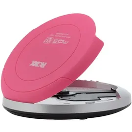 Roxx PCD 501 Tragbarer CD-Player CD, CD-R, CD-RW, MP3 Pink, Silber