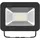 goobay Led-fluter, 20W 1700lm, 4000k, Schwarz