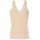 Padded Tank Top Beige 42