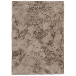 SCHÖNER WOHNEN-Kollektion Fellteppich Tender 160 x 230 cm Polyester Braun