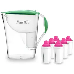 PearlCo Wasserfilter Fashion mint inkl. 6 AquaMag Filterkartuschen