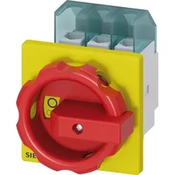 Hauptschalter 25A 3p IP65 Einb Wart/Rep Festeinbau Sicherheitsschalter NOT-AUS