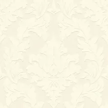 Profhome Barock Tapete Ornament 0,52 m x 10 m 5,22 m2 Beige/Silber 335801-GU