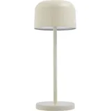 LUCANDE LED-Akku-Tischleuchte Quill, beige, CCT, dimmbar