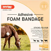 Snögg Animal Polster Bandage 14 cm x 200 cm Weiß
