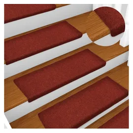 vidaXL Stufenmatte 65 x 21 cm Rot