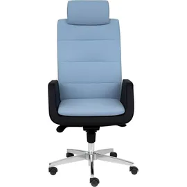 aea Bürostuhl Kunstleder Blau