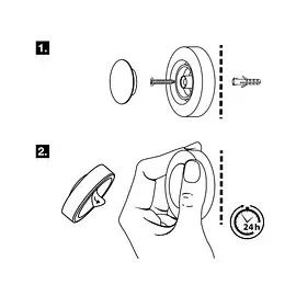 wagner® design yourself EH 5141 Türstopper Zinkdruckguss, Vollgummi