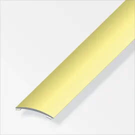 Alfer Übergangsprofil Aluminium messingfarben 1000 x 40 mm