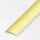 Alfer Übergangsprofil Aluminium messingfarben 1000 x 40 mm