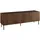 Mirjan24 Tewos TV-Lowboard 144x37x50 cm Schwarz/Holzwerkstoff
