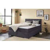 Cotta Boxspringbett Simba, wahlweise mit oder ohne Matratze und Topper, grau