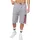 Lonsdale Logo Jam Sportshorts - Marl Grey, - S