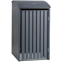 CLP Mülltonnen-Verkleidung Holly für 1 Tonnen 68 x 80 x 131 cm anthrazit