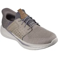 SKECHERS Herren Slade-Ocon Hands Free Slip-in Mokassin, Beige, 43