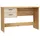 bega office Schreibtisch Kaschmir, Eiche/ Artisan, Holzwerkstoff, 2 Schubladen Schubladen, Wange, 50x77x120 cm Arbeitszimmer, Schreibtische, Bürotische