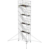 MUNK Rollgerüst SG 1,35 x 2,45 m mit Schrägaufstiegen Ausleger Plattformhöhe