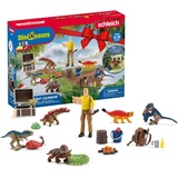 Schleich 98984 Adventskalender 2023 DINOSAURS, ab 5 Jahren, DINOSAURS - Spielset, 24 Teile (FR/IT Version)