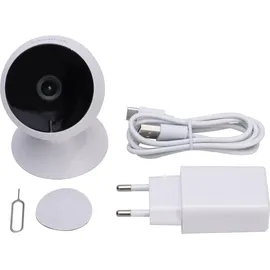 casativo Full-HD IP-Überwachungskamera Schwarz/Weiß