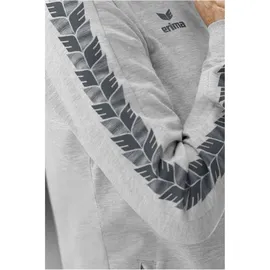 Erima Essential Team Tracktop Hellgrau Melange/Slate Grey 152