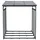 SCHMIDT security tools Kaminholzregal Stahl 143 x 70 x 145 cm Anthrazit