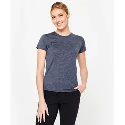 Sport T-Shirt Damen - 100 grau meliert, grau, M