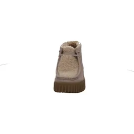 CLARKS Torhill Moss Schuhe Mokassin beige Fell 26182914 für Damen, beige, Größe 41 EU