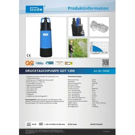 Güde GDT 1200