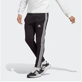 Adidas Herren Trainingshose Essentials Tapered Open Hem 3S Pants IC0044 XXXXL - Black/White