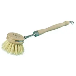 Spülbürste Holz Rundkopf 24cm Fibre, wechselbarer Rundkopf