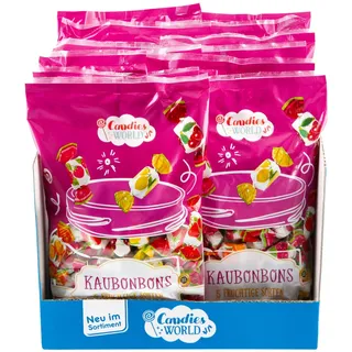 Candies World Kaubonbons 500 g, 12er Pack