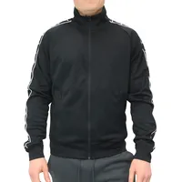 Nike Herren M NSW HBR JKT PK STMT Jacket, Schwarz/Schwarz/Weiß/Schwarz, S