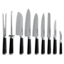 HENDI Messerset 9-teilig Schwarz