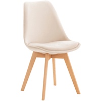 Wohnplanet stuhl linares samt beige