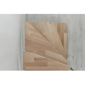 Minka Raumspartreppe Style Turn Walnuss Geschosshöhe bis 304 cm