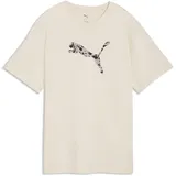 Puma ESS Graphic Animal Relaxed Tee Weiß S