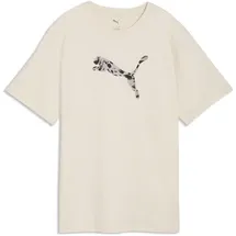 Puma ESS Graphic Animal Relaxed Tee Weiß S