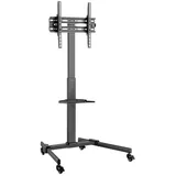 Logilink BP0121 TV-Wagen 71,5 cm Schwarz Kunststoff/Stahl