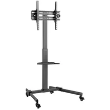 Logilink BP0121 TV-Wagen 71,5 cm Schwarz Kunststoff/Stahl