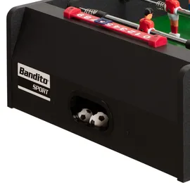 Bandito Tischfußball Kickertisch "Mini-Kicker",schwarz,