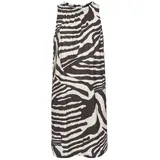LASCANA Sommerkleid Braun/Creme bedruckt 38