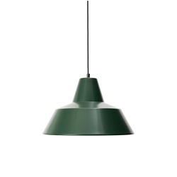 Made by hand - Workshop Pendelleuchte W1 Racing Green - cm - 12.5 cm